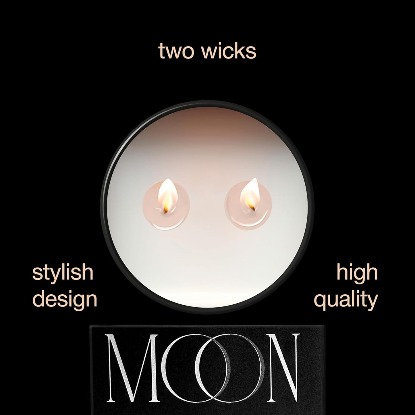 Luxury | Vanilla & Caramel Black | Non Toxic