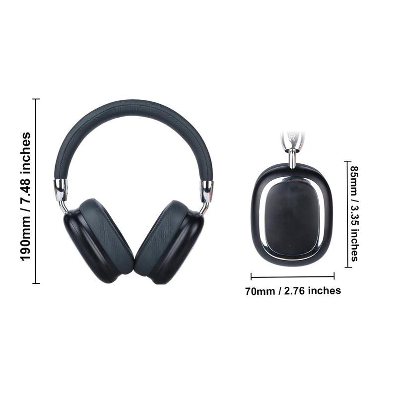 Wireless Headphones with Built-In Microphone, Electronic Audio Earbuds Wireless Noise Cancellation Headphones for Fall, Foldable Gaming Headset for Phones, Computers, MP3, Fun Summer Gift, Wireless Earbuds