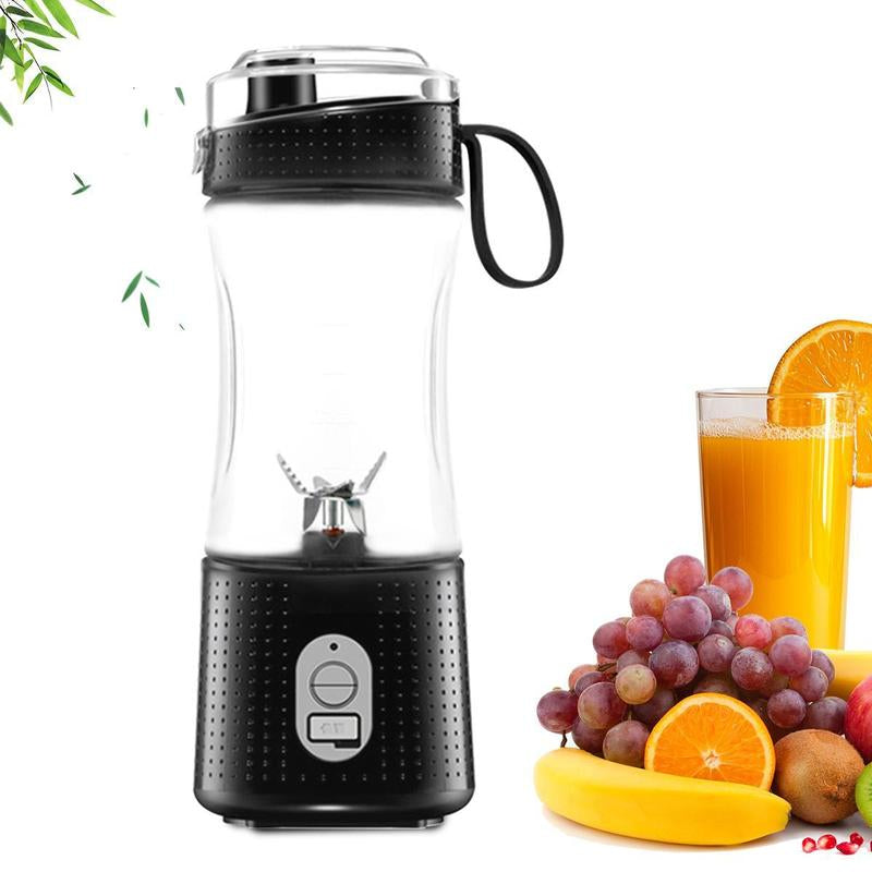 Portable Blender Cup, Electric USB Juicer Blender, Mini Blender Portable Blender for Shakes and Smoothies, Juice, Six Blades Great for Mixing, USB Rechargeable Handheld Juicer Cup for Office/Kitchen/Gym/Outdoor, Best Gift for Mother'S Day