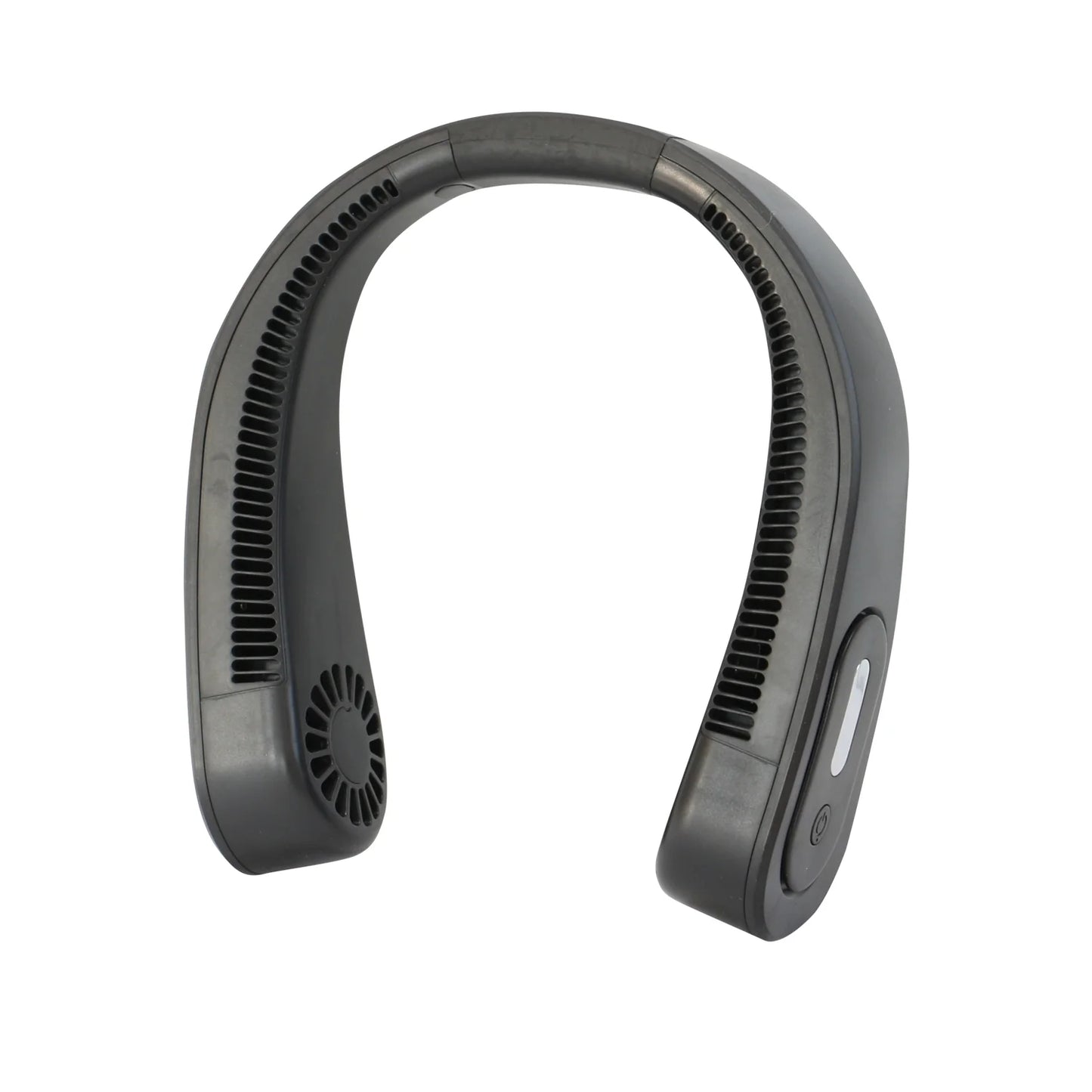 New Rechargeable Portable Neck Fan for Outdoor Black