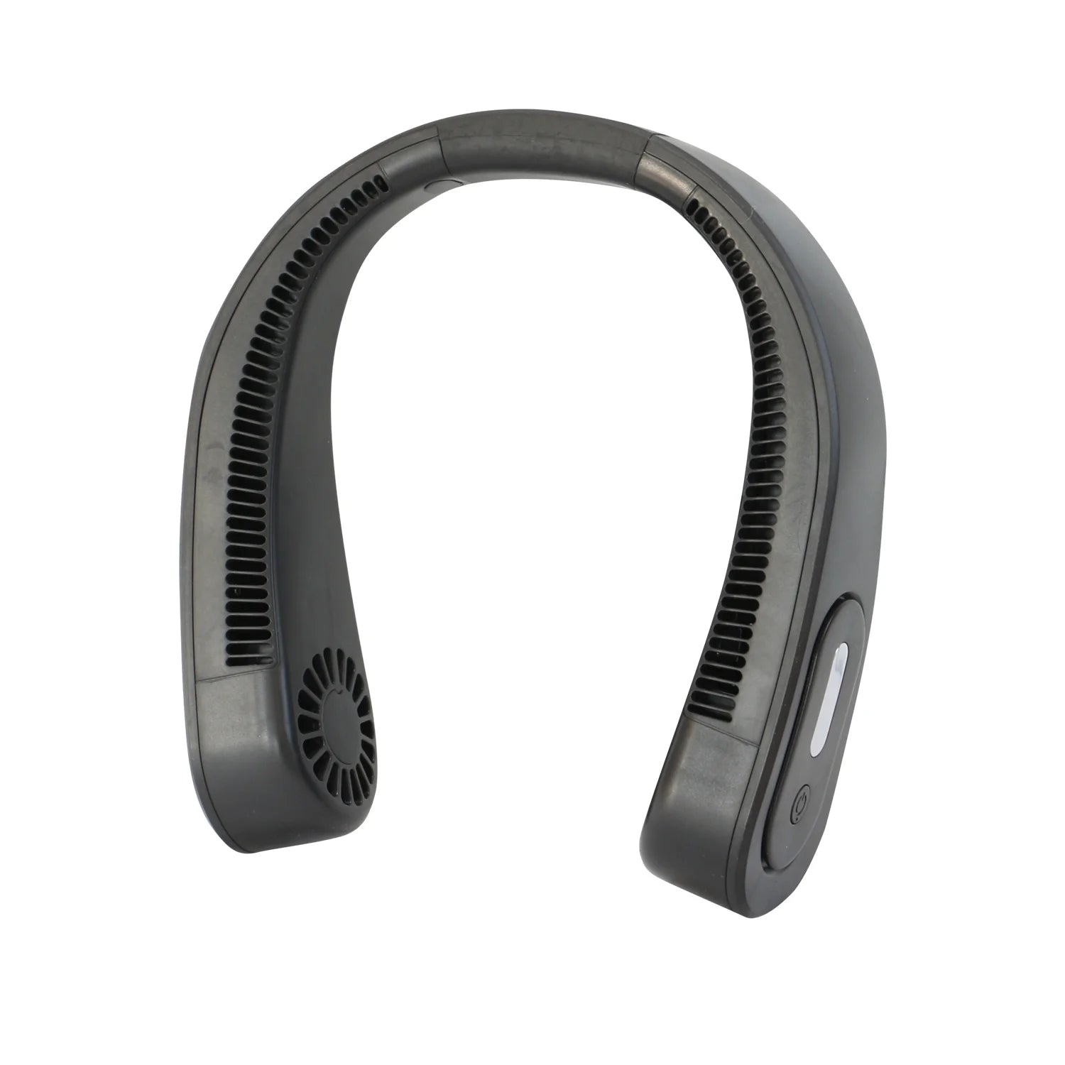 New Rechargeable Portable Neck Fan for Outdoor Black