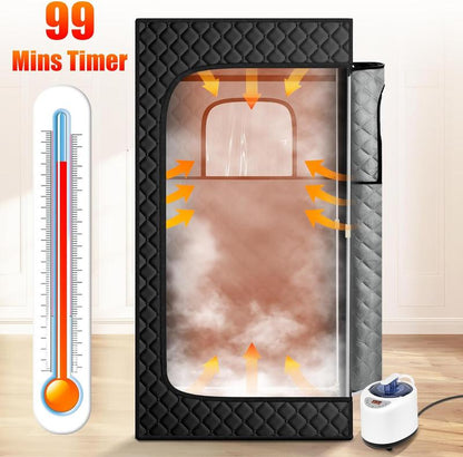 Portable Steam Sauna, Home Spa, Personal Steam Sauna, Portable Sauna for Home, Remote Control,Foldable Steam Sauna, Sauna Tent Sauna Box,Folding Chair Portable Foldable Portable Personal XL Portable Home Spa Modern Panel