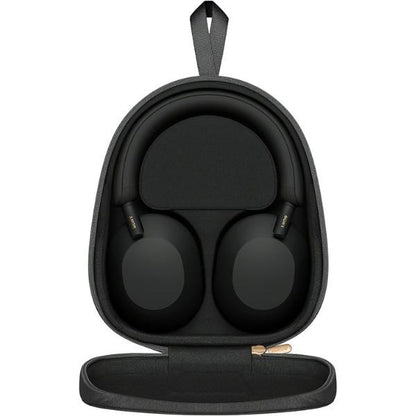 Sony WH-1000XM5 Bluetooth Wireless Headphones, Noise Cancelling and Hands-Free Calling, Lightweight And, 30-Hour Battery Life, Black Audio Charging