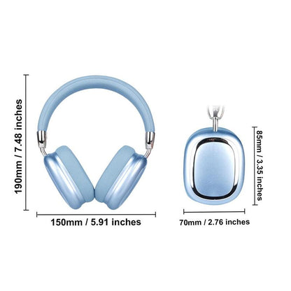 Wireless Headphones with Built-In Microphone, Electronic Audio Earbuds Wireless Noise Cancellation Headphones for Fall, Foldable Gaming Headset for Phones, Computers, MP3, Fun Summer Gift, Wireless Earbuds