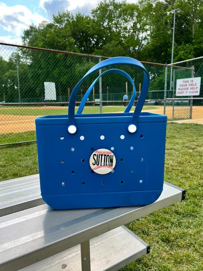 Custom Baseball Bag Tag - Personalized - Perfect for Baseball Fans