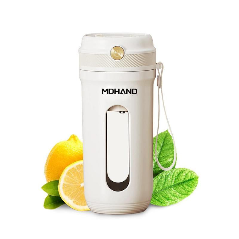 Portable Blender Cup, Electric USB Juicer Blender, Mini Blender Portable Blender for Shakes and Smoothies, Juice, Six Blades Great for Mixing, USB Rechargeable Handheld Juicer Cup for Office/Kitchen/Gym/Outdoor, Best Gift for Mother'S Day