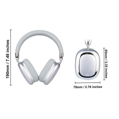 Wireless Headphones with Built-In Microphone, Electronic Audio Earbuds Wireless Noise Cancellation Headphones for Fall, Foldable Gaming Headset for Phones, Computers, MP3, Fun Summer Gift, Wireless Earbuds